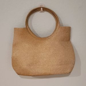 Summer weaved bag